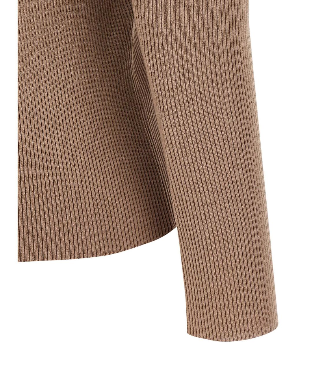 WEEKEND MAX MARA Коричневый кардиган, фото 4