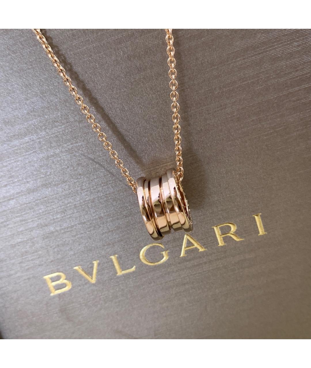 BVLGARI Золотое колье из розового золота, фото 4