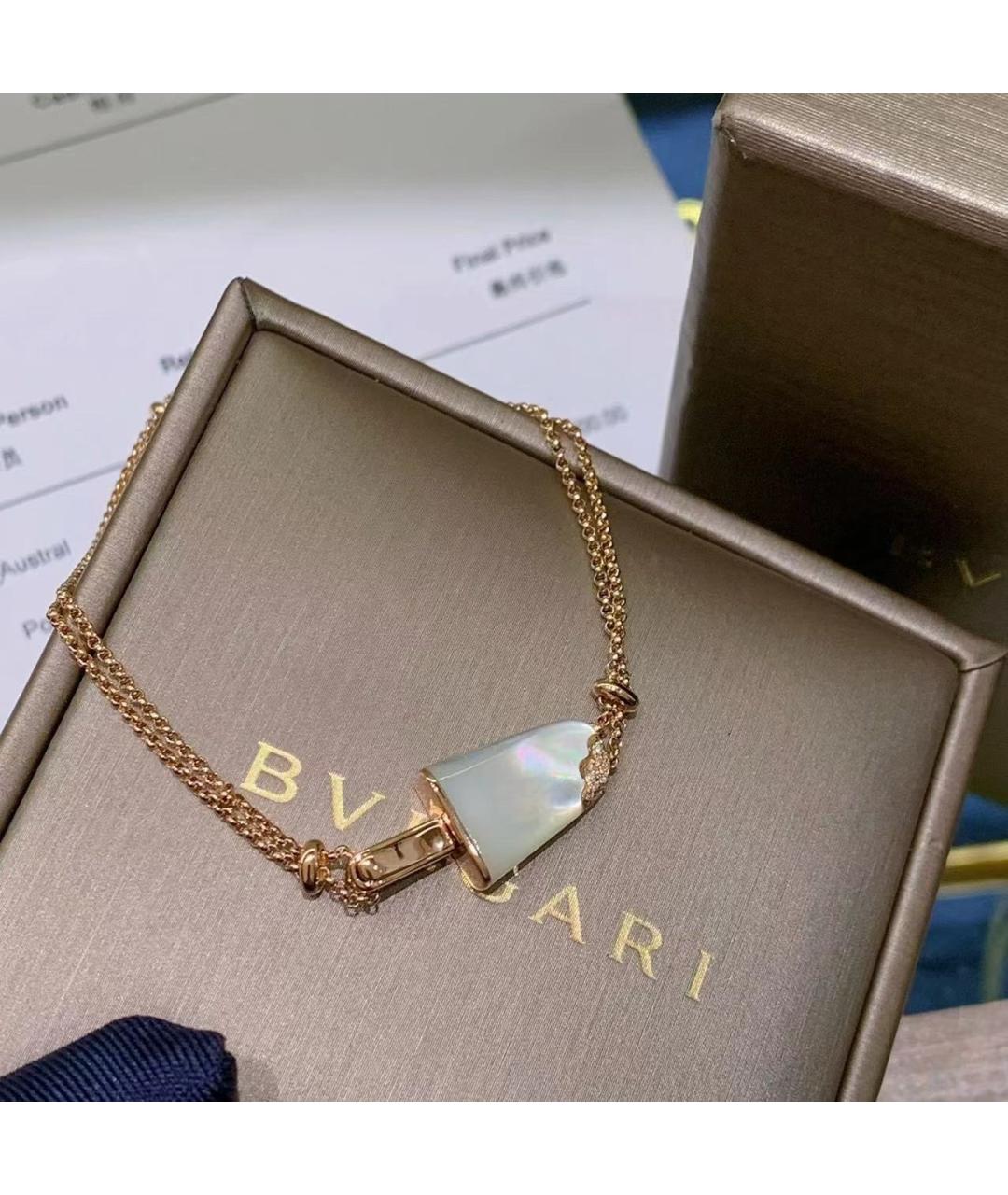 BVLGARI Золотой браслет из розового золота, фото 3