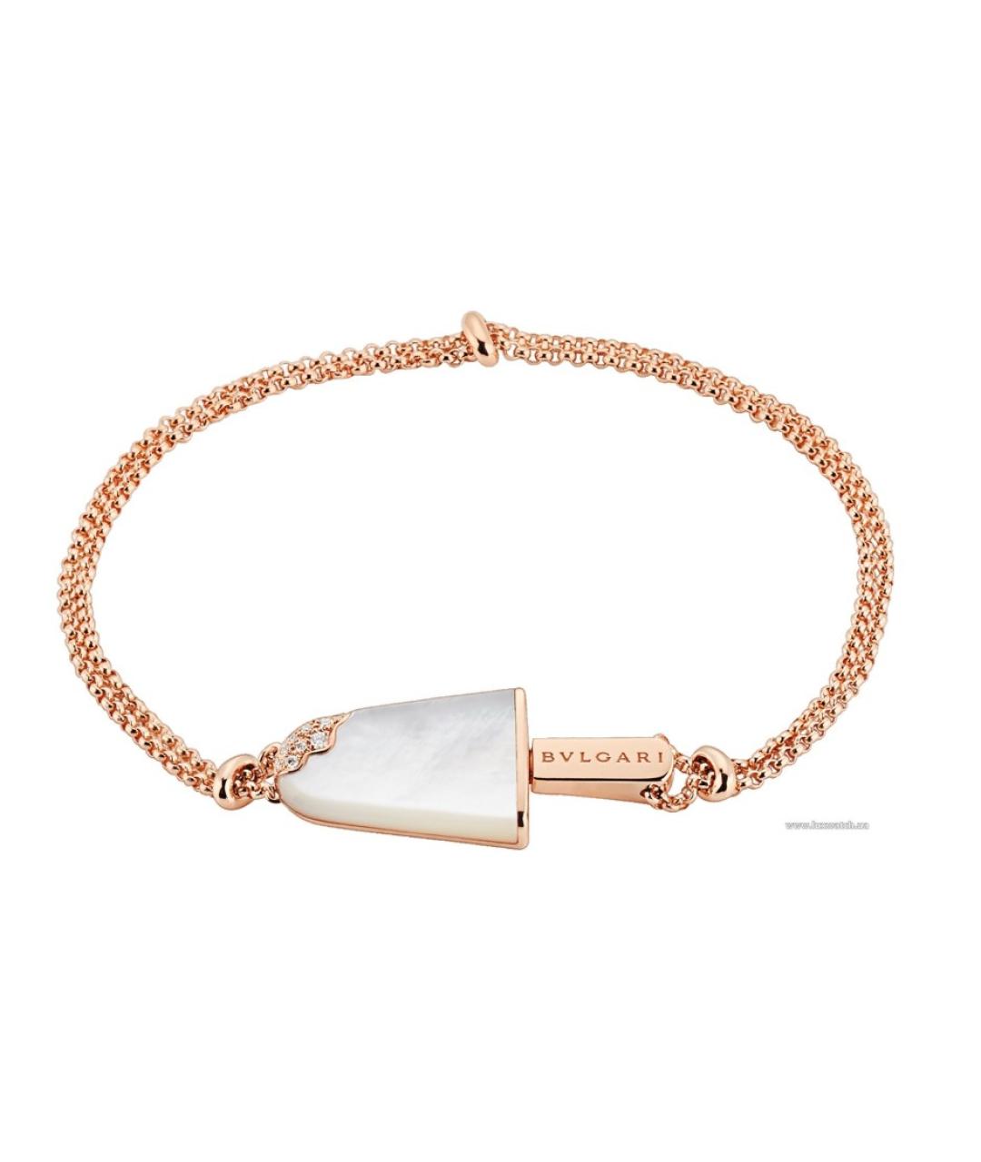 BVLGARI Золотой браслет из розового золота, фото 8