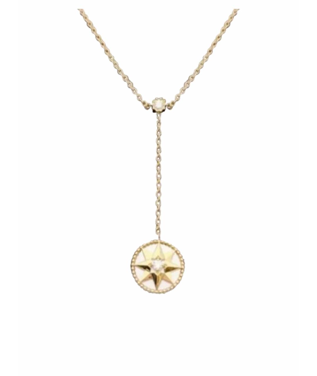 CHRISTIAN DIOR Золотое колье из розового золота, фото 1