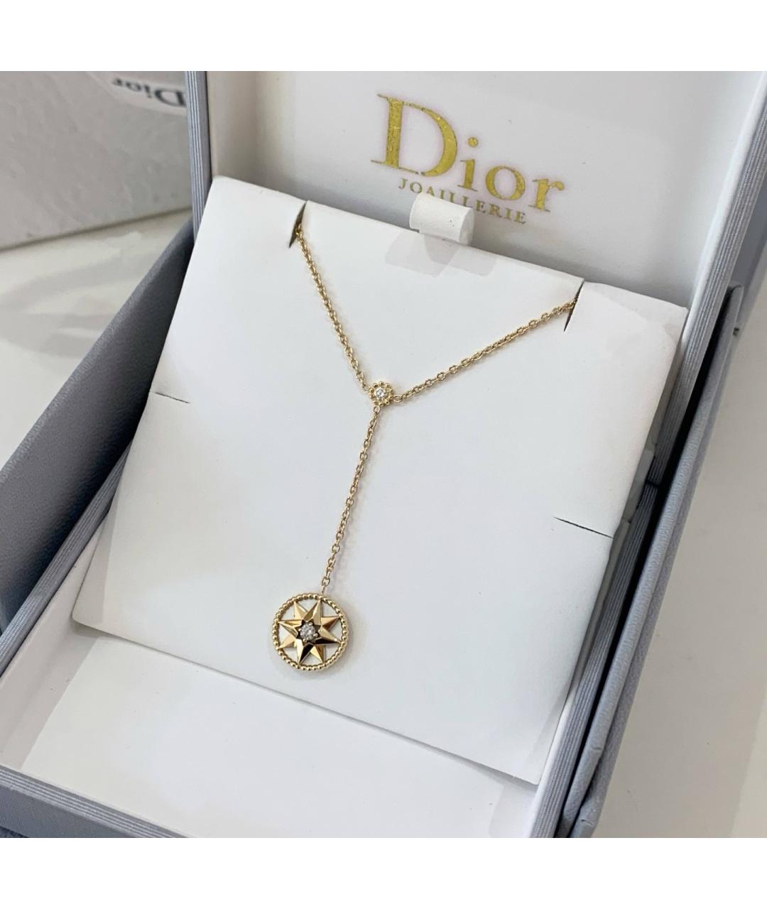 CHRISTIAN DIOR Золотое колье из розового золота, фото 6