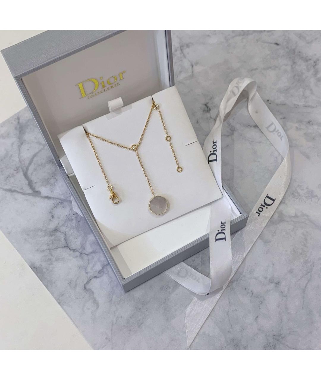 CHRISTIAN DIOR Золотое колье из розового золота, фото 3