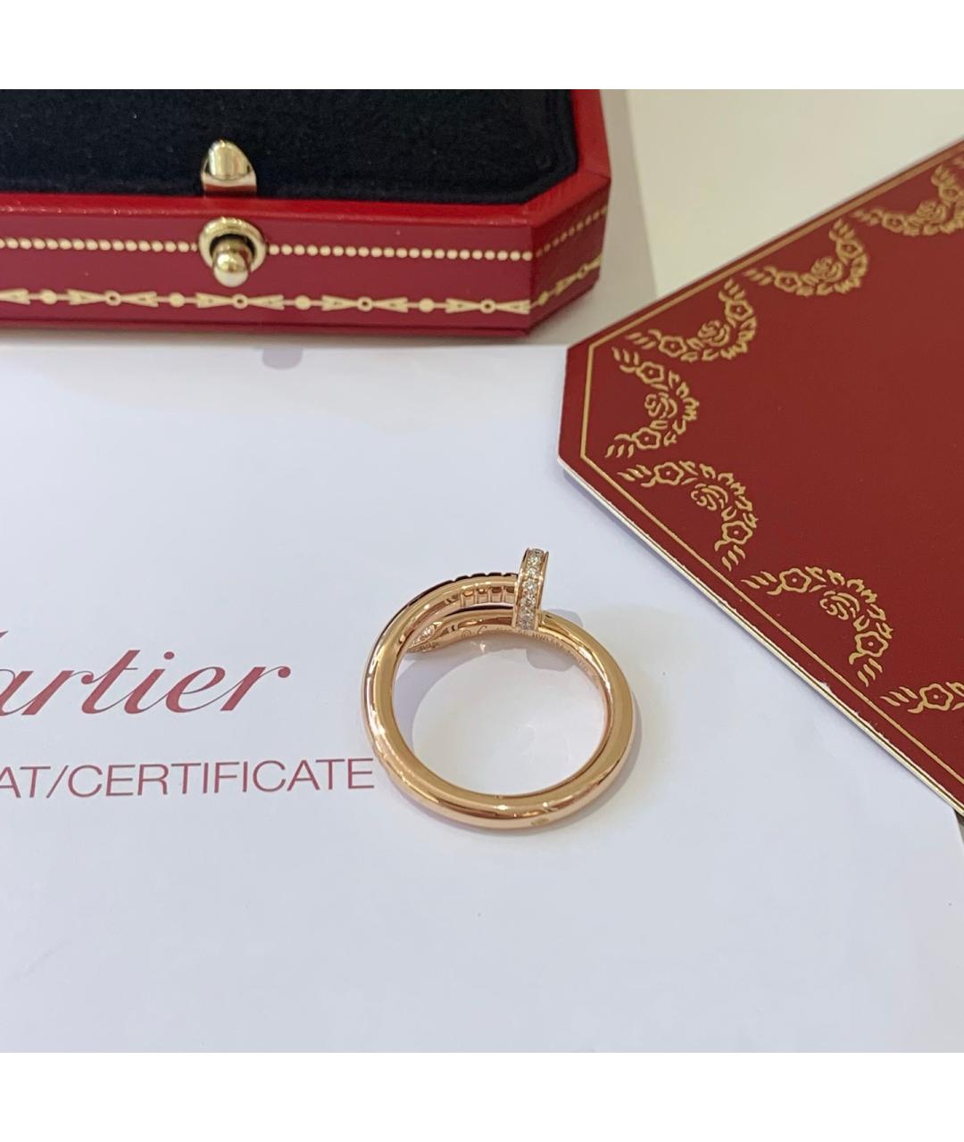 CARTIER Золотое кольцо из розового золота, фото 7