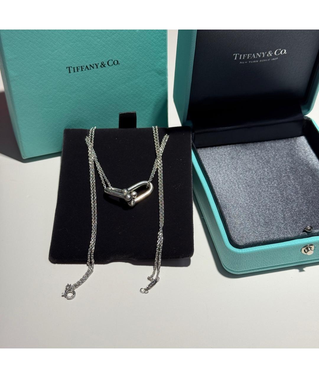 TIFFANY&CO Серебряное серебряное колье, фото 6