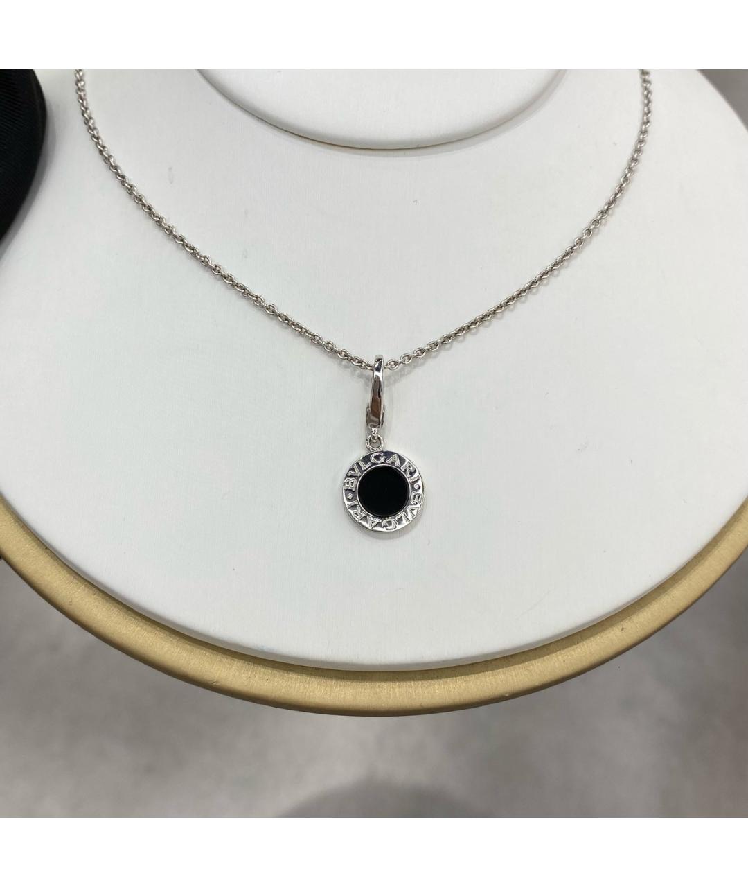 BVLGARI Серебряное колье из белого золота, фото 5