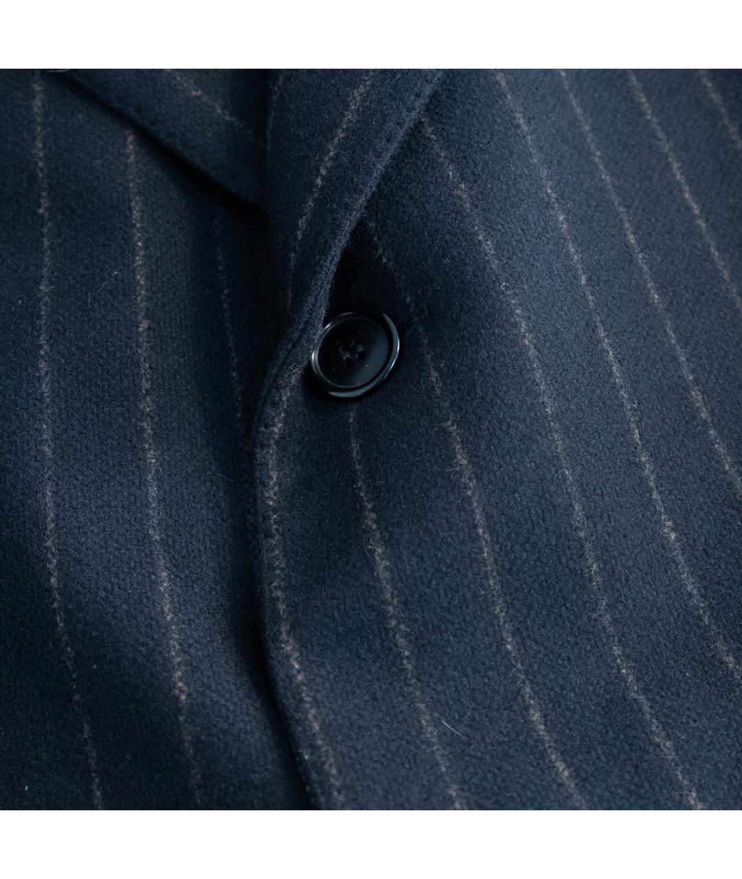 CANALI Черное шерстяное пальто, фото 4