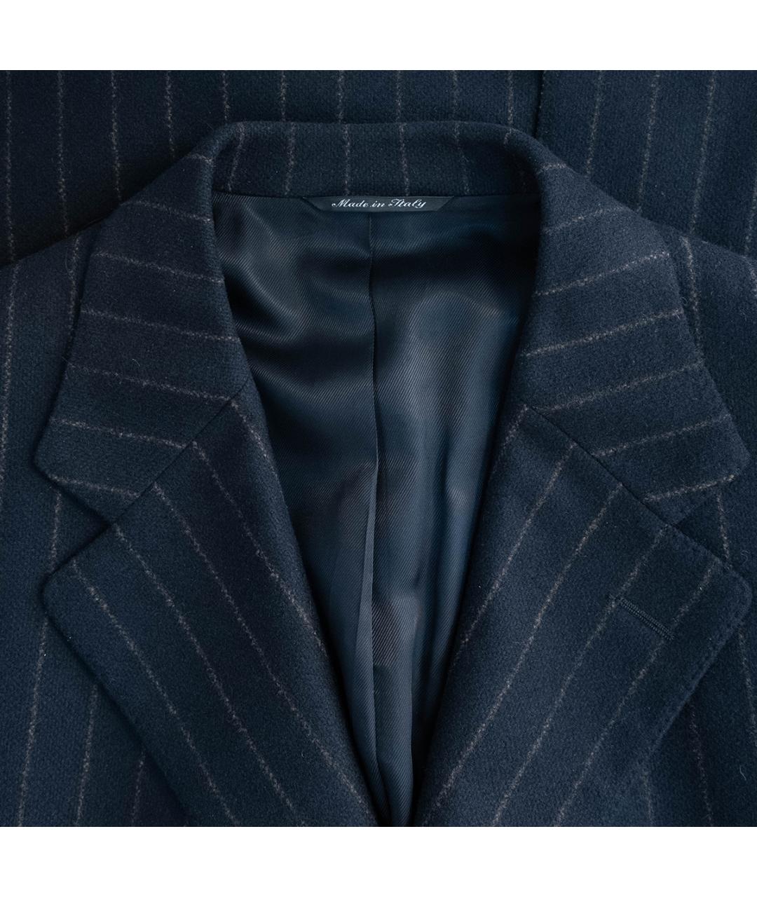 CANALI Черное шерстяное пальто, фото 3