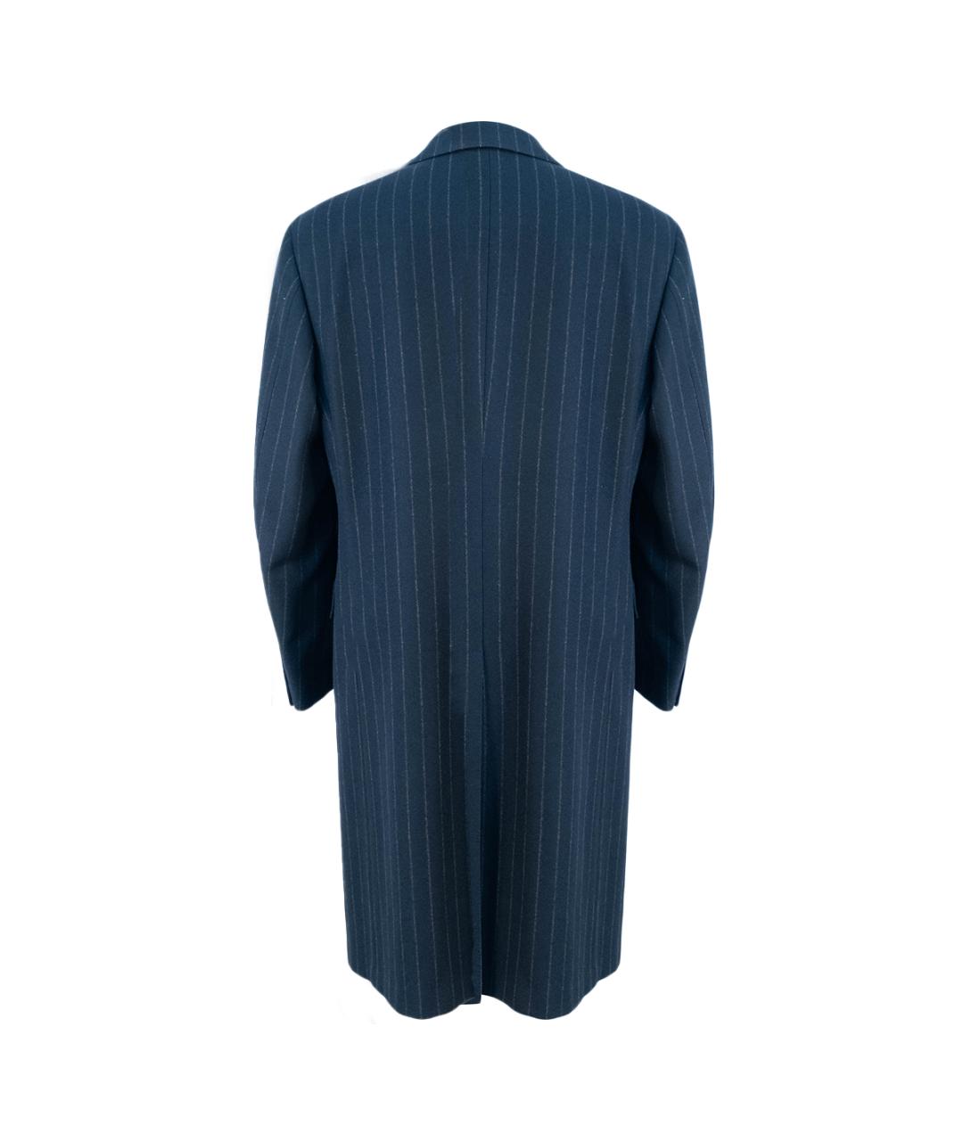 CANALI Черное шерстяное пальто, фото 2