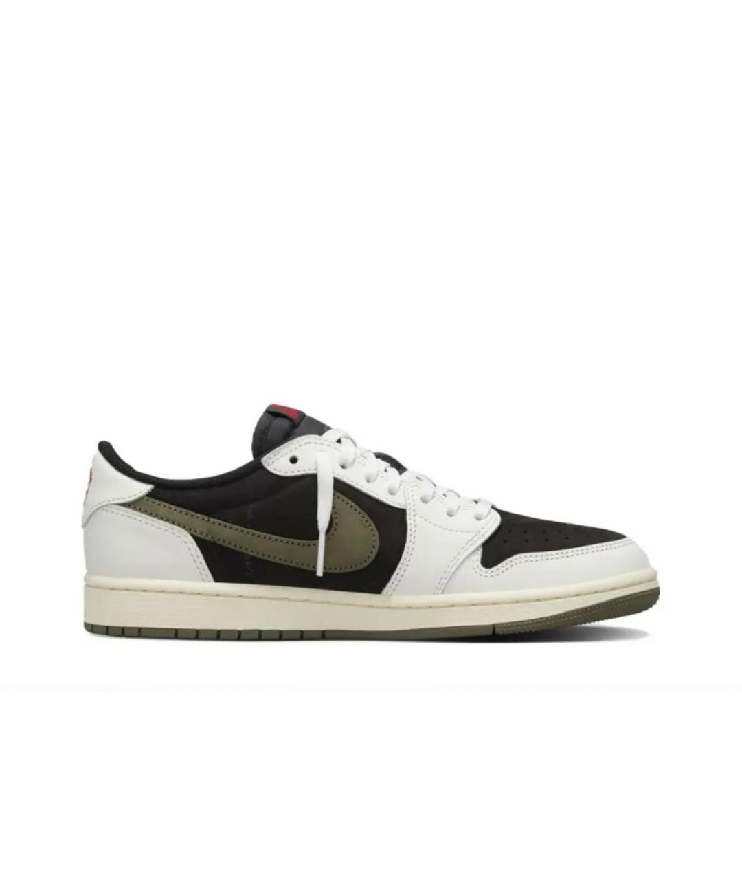 NIKE Черные кожаные кеды, фото 1