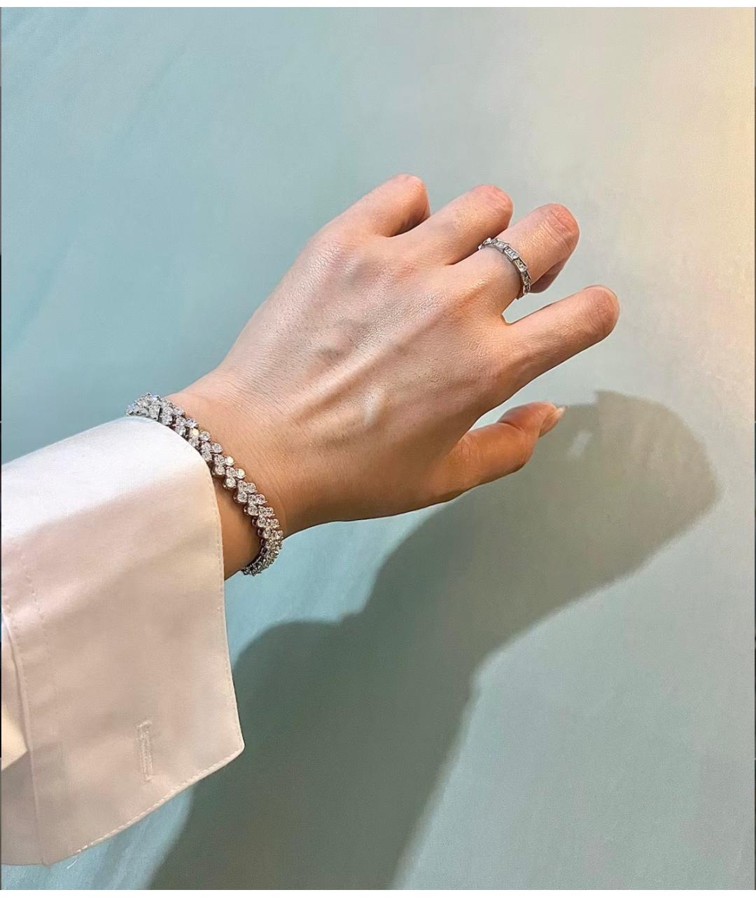 BVLGARI Серебряное кольцо из белого золота, фото 5