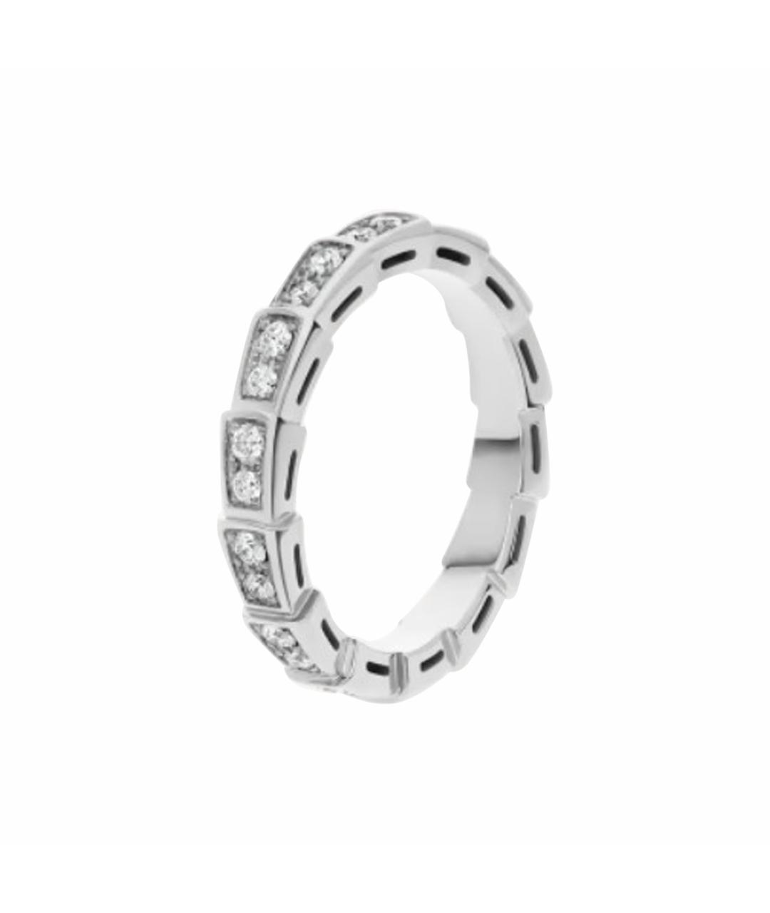 BVLGARI Серебряное кольцо из белого золота, фото 1