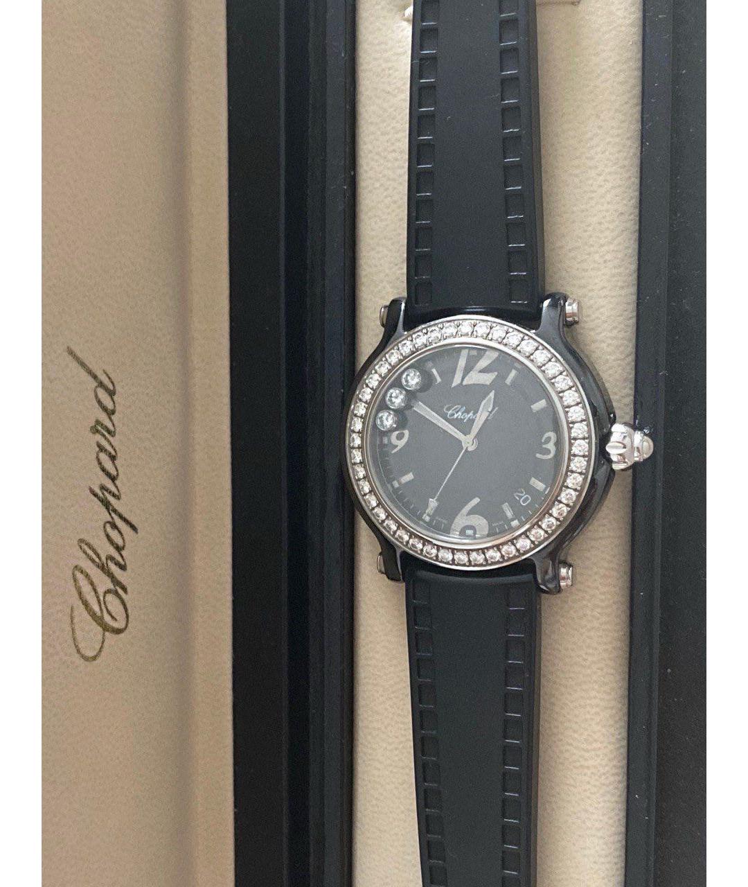 CHOPARD Черные часы, фото 2