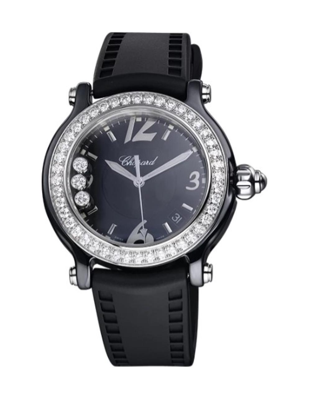CHOPARD Черные часы, фото 6