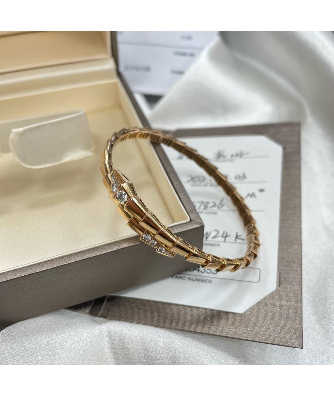 BVLGARI Золотой браслет из розового золота, фото 3