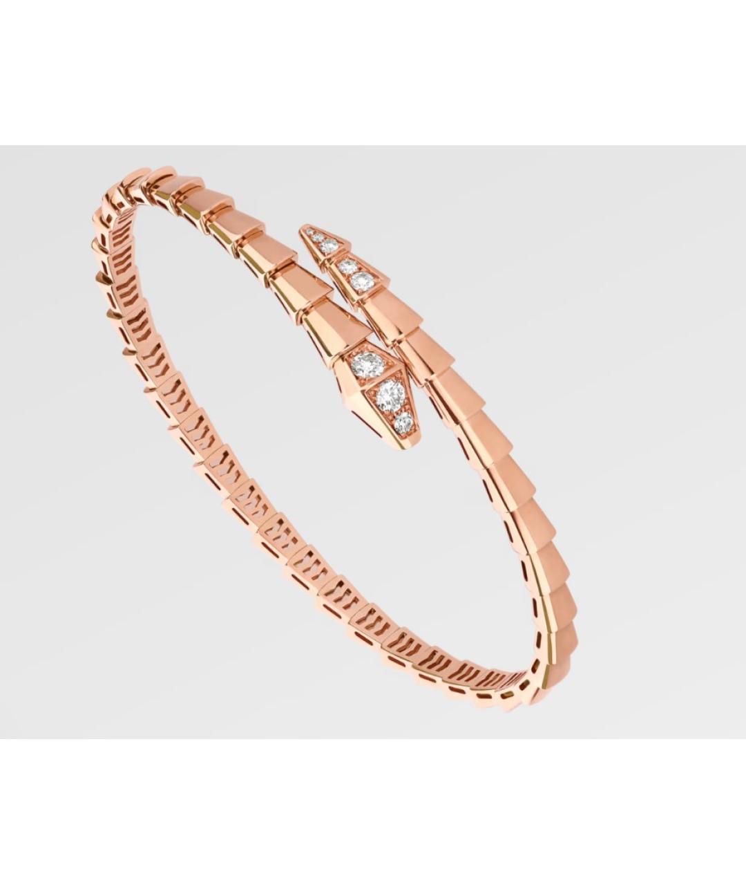 BVLGARI Золотой браслет из розового золота, фото 10
