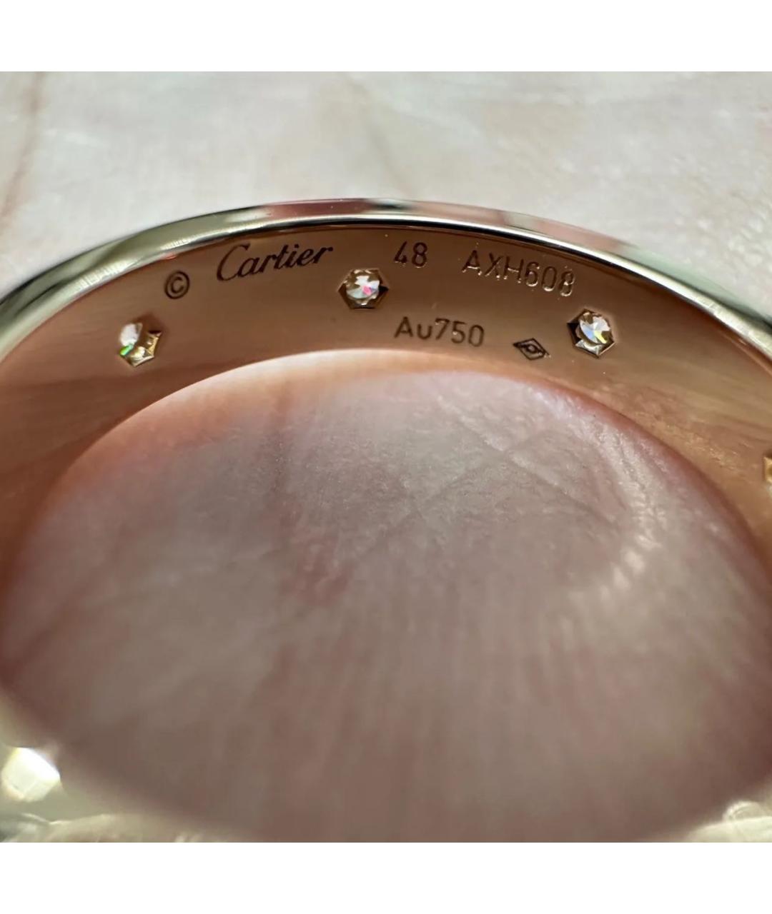 CARTIER Золотое кольцо из розового золота, фото 8