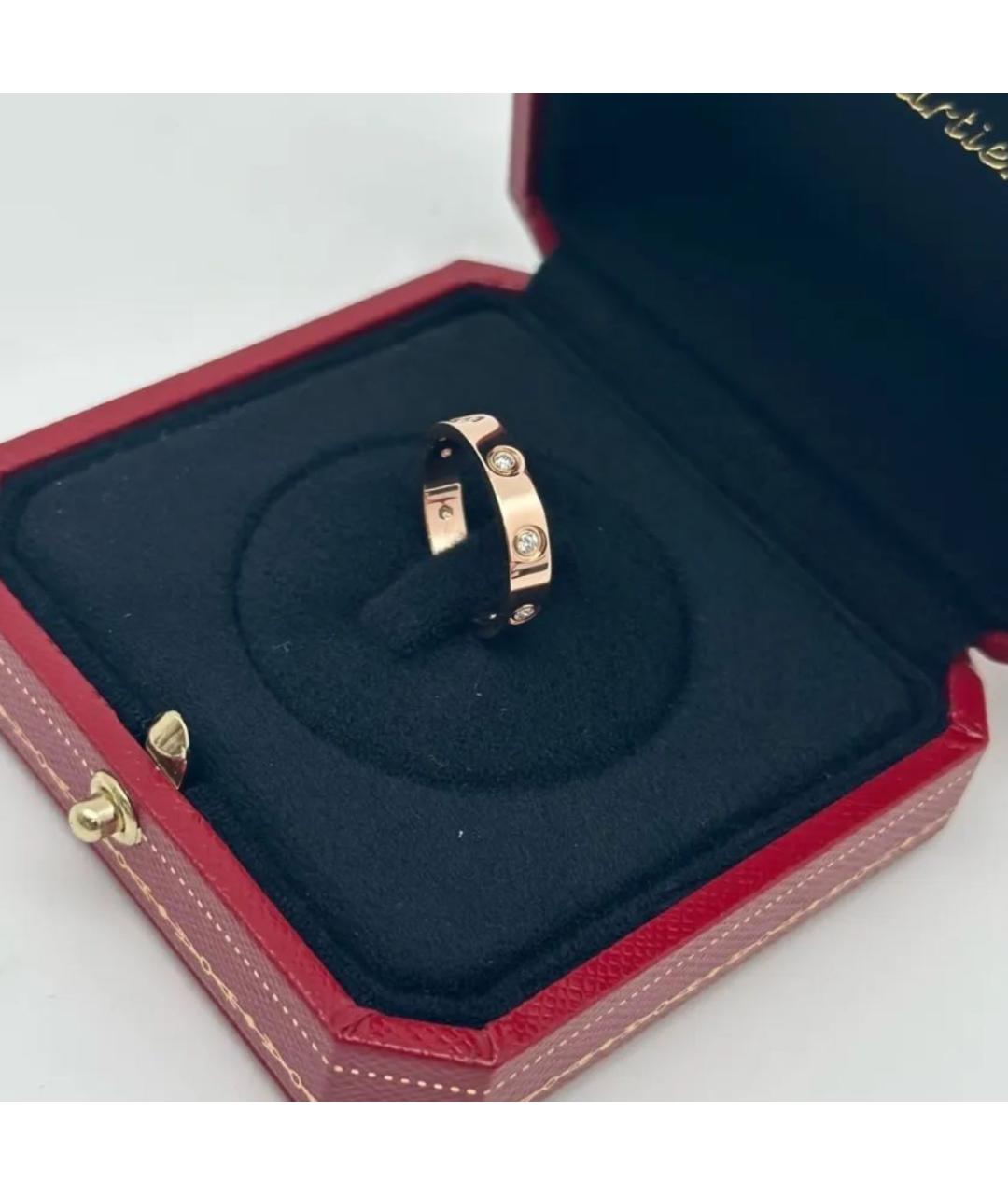 CARTIER Золотое кольцо из розового золота, фото 7