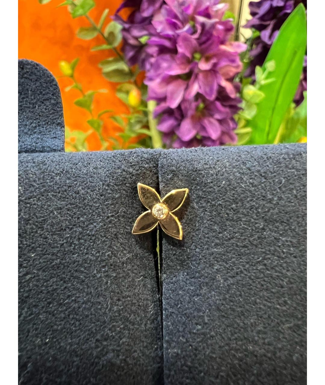 LOUIS VUITTON Золотые серьги из розового золота, фото 2