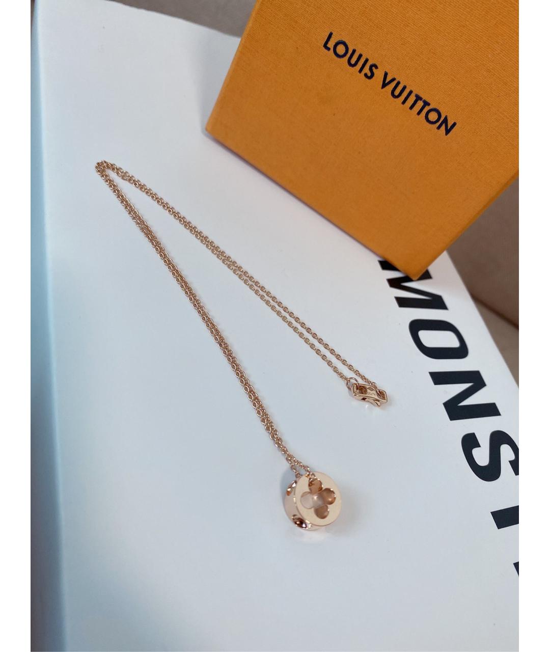 LOUIS VUITTON Золотое колье из розового золота, фото 2