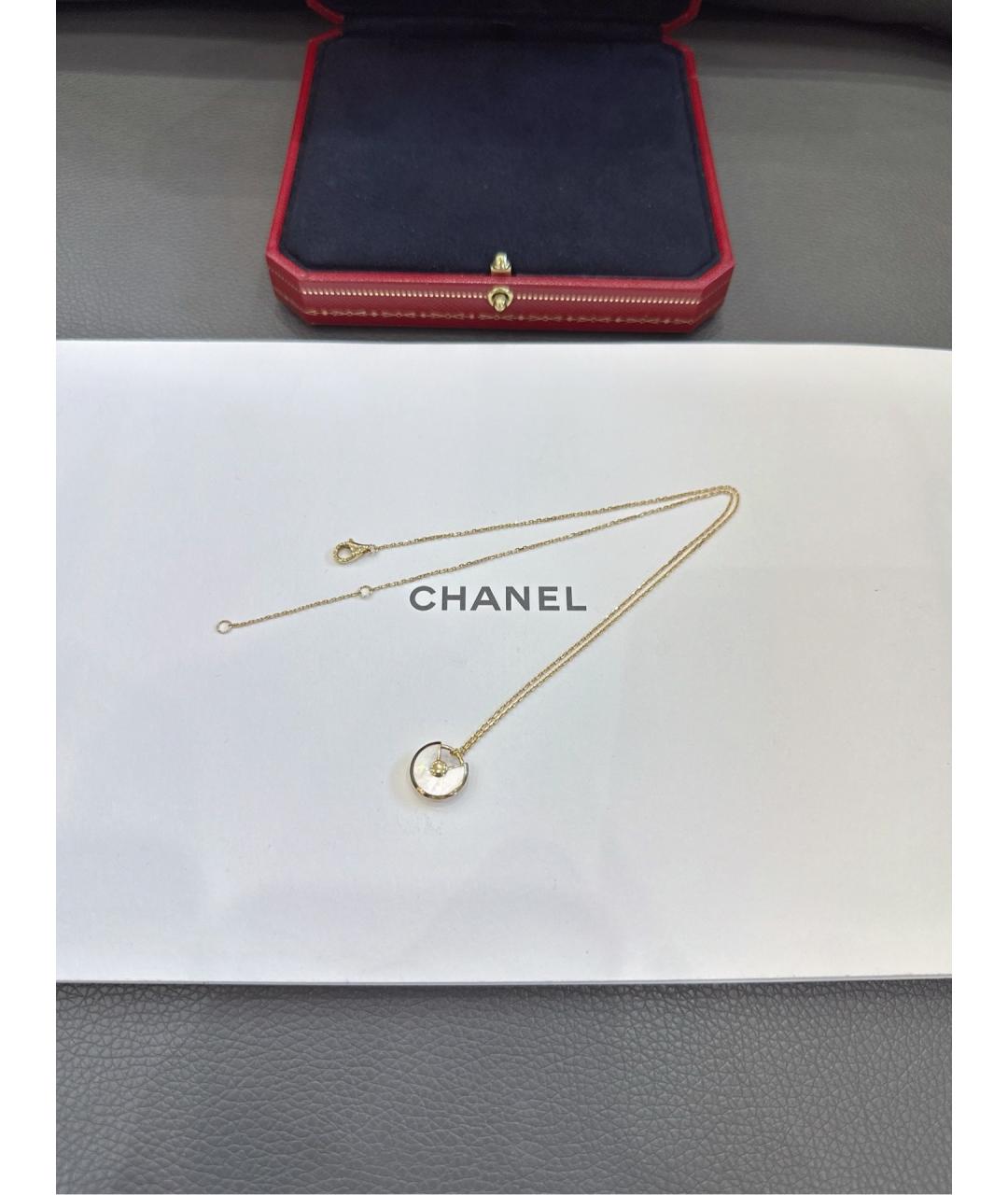 CARTIER Золотое колье из желтого золота, фото 5