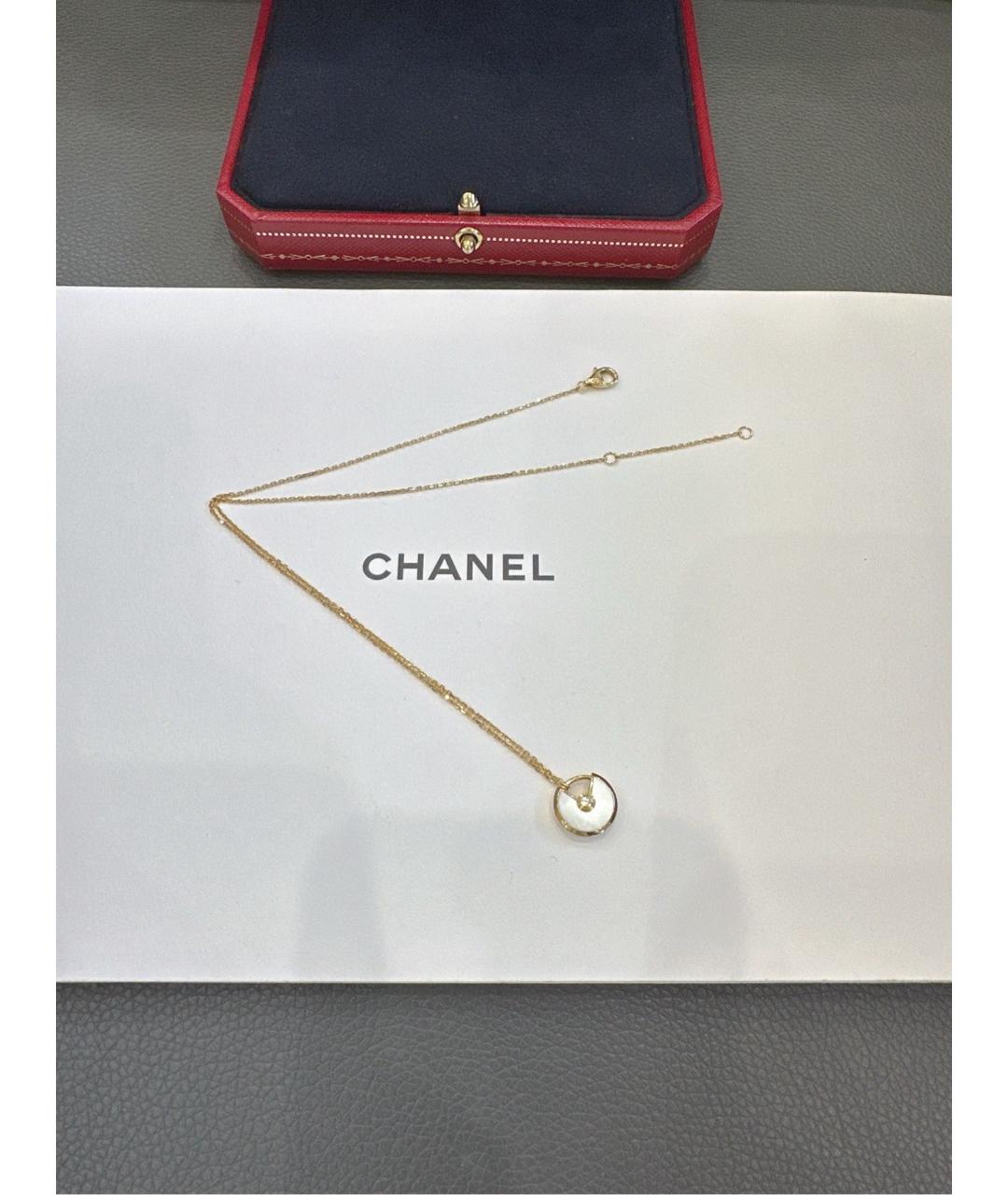 CARTIER Золотое колье из желтого золота, фото 4