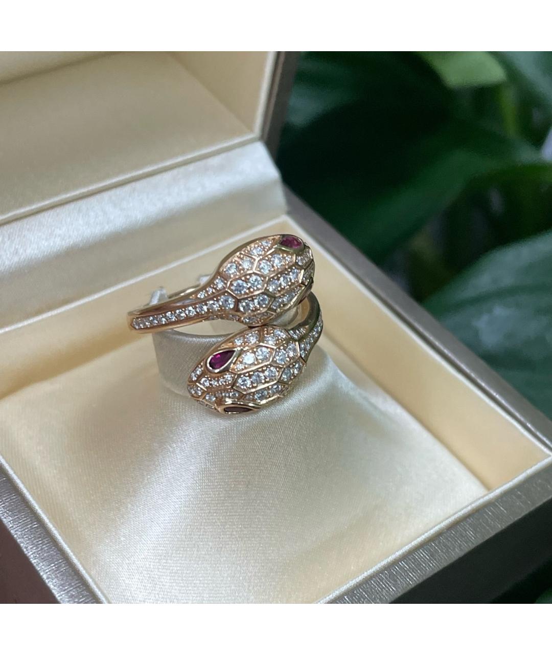 BVLGARI Золотое кольцо из розового золота, фото 3