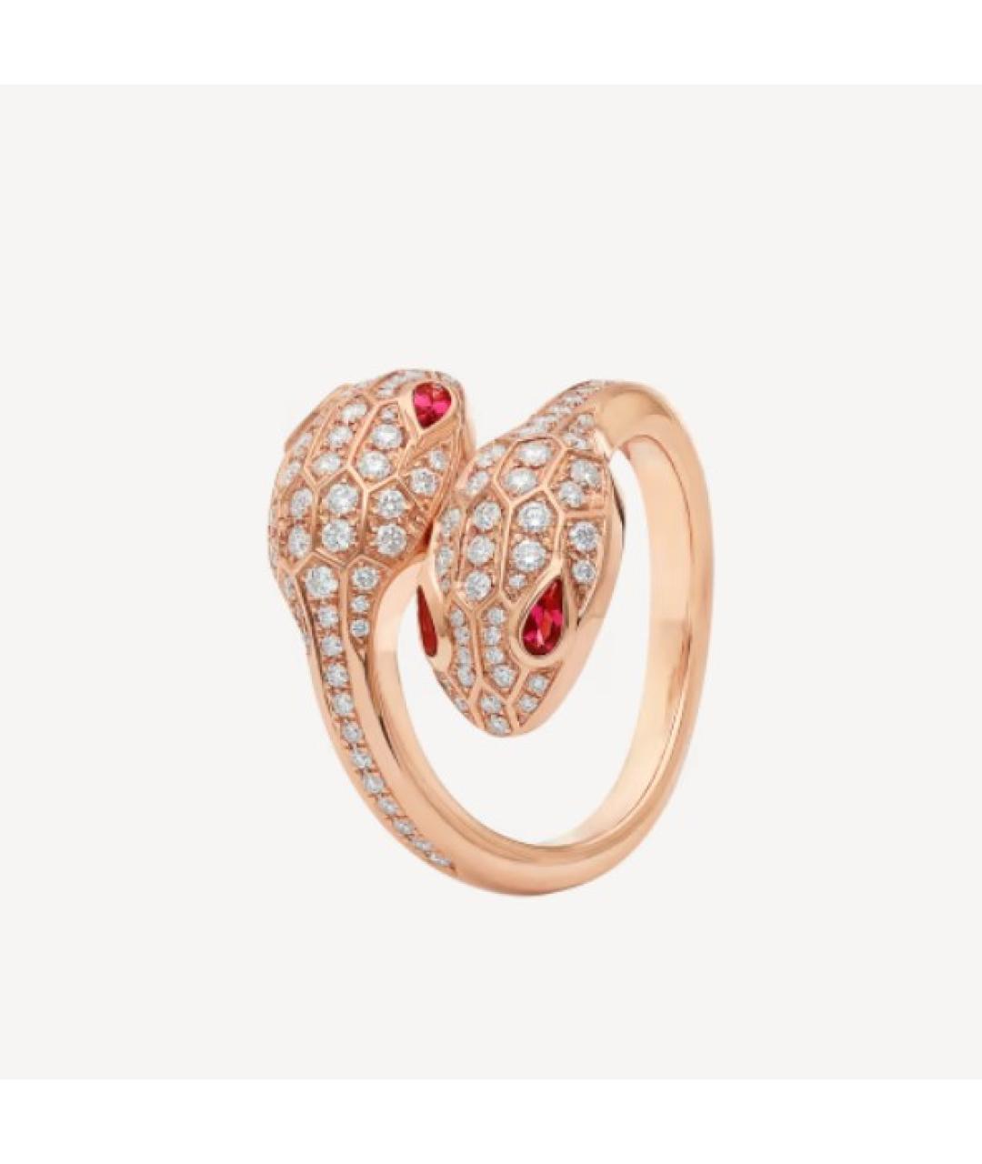 BVLGARI Золотое кольцо из розового золота, фото 10