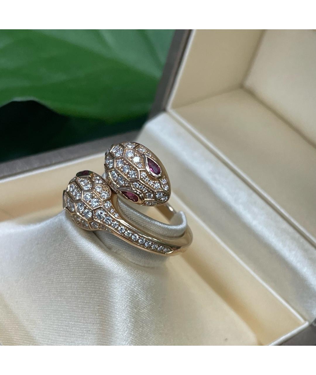 BVLGARI Золотое кольцо из розового золота, фото 8