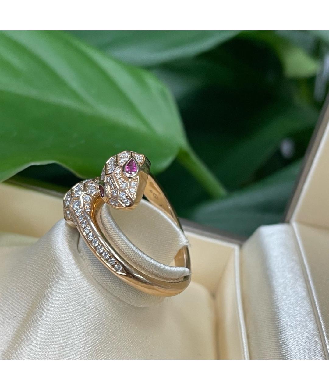BVLGARI Золотое кольцо из розового золота, фото 7