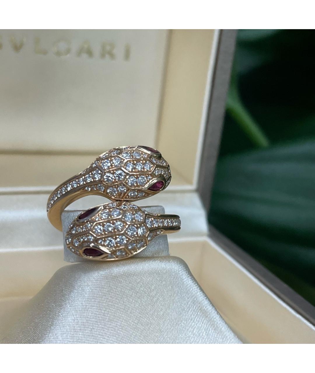 BVLGARI Золотое кольцо из розового золота, фото 9