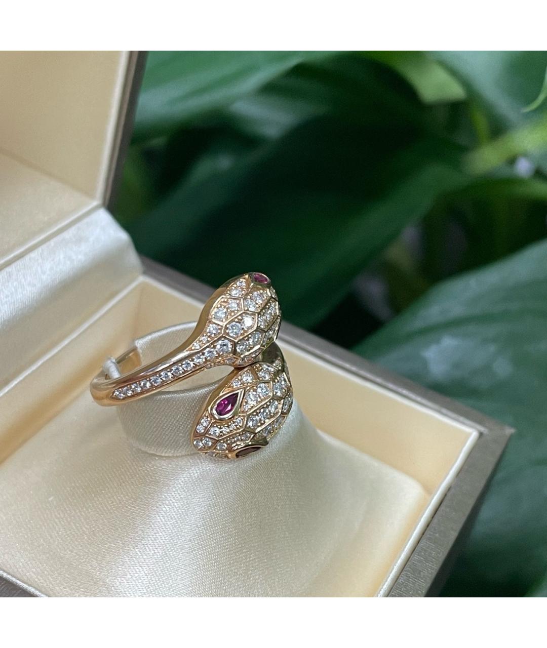 BVLGARI Золотое кольцо из розового золота, фото 5