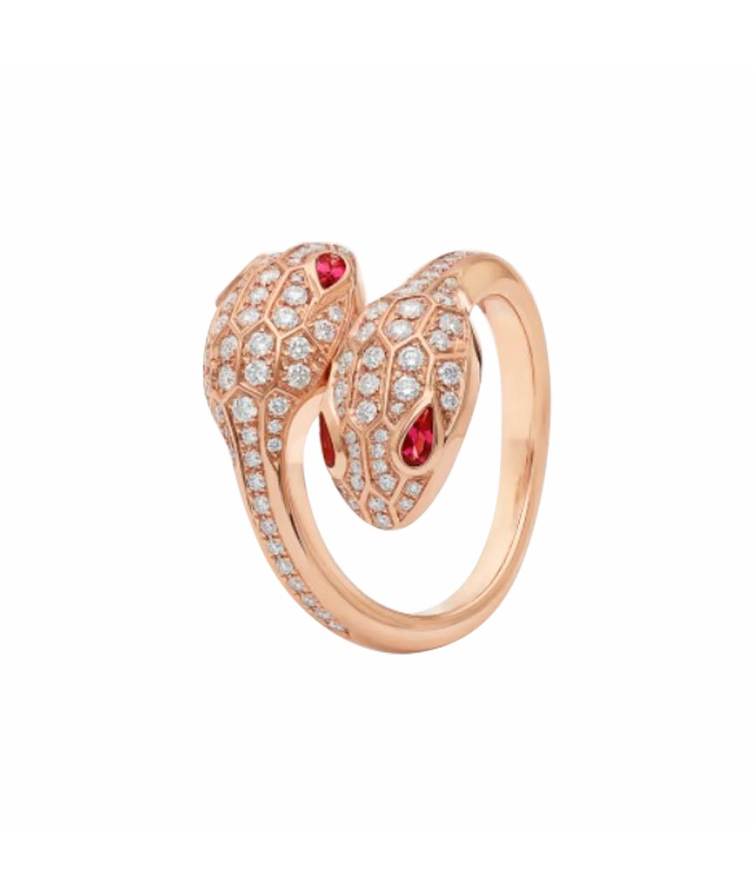 BVLGARI Золотое кольцо из розового золота, фото 1