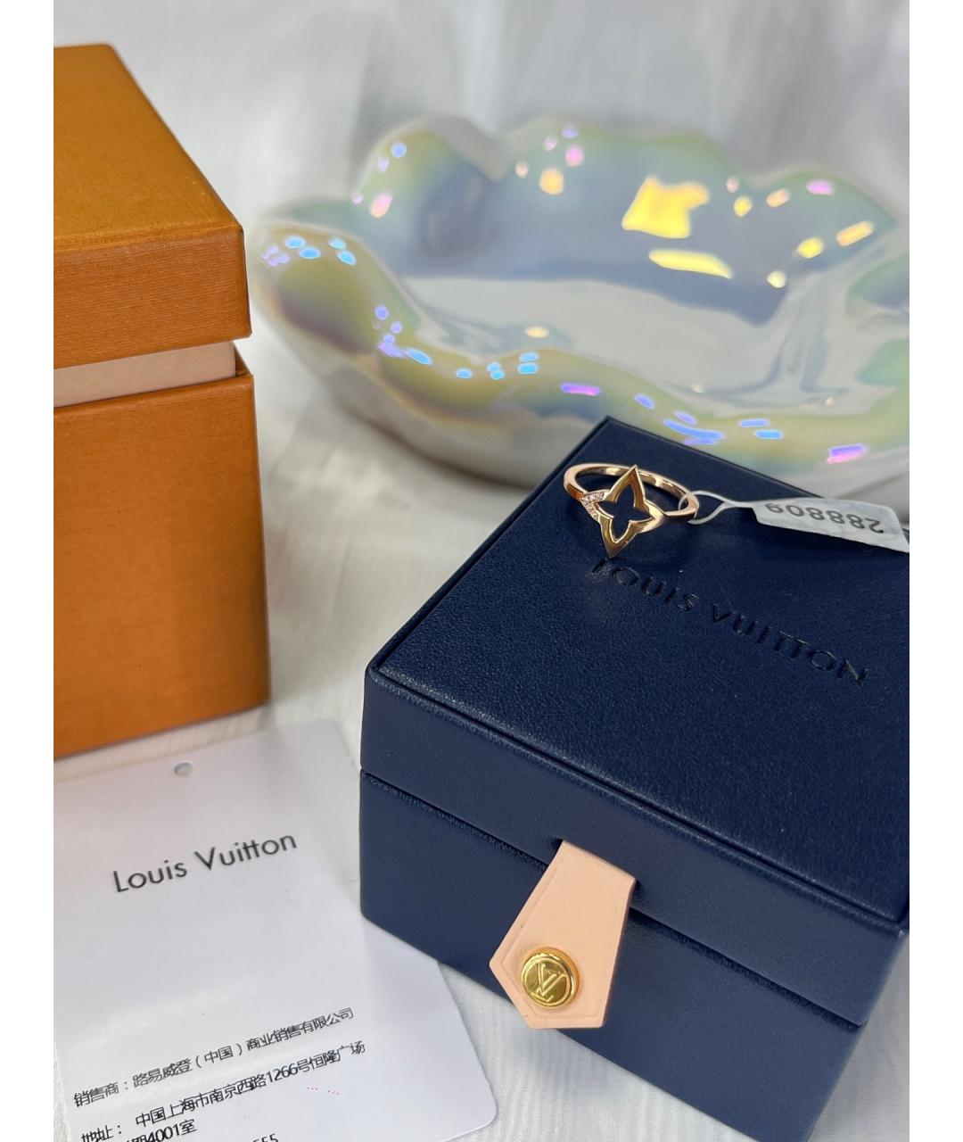 LOUIS VUITTON Золотое кольцо из розового золота, фото 2