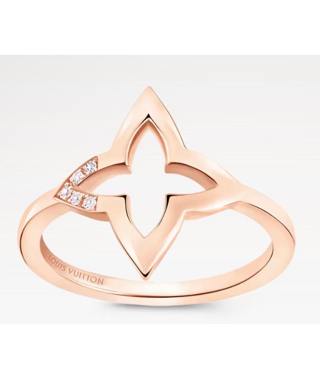 LOUIS VUITTON Золотое кольцо из розового золота, фото 8
