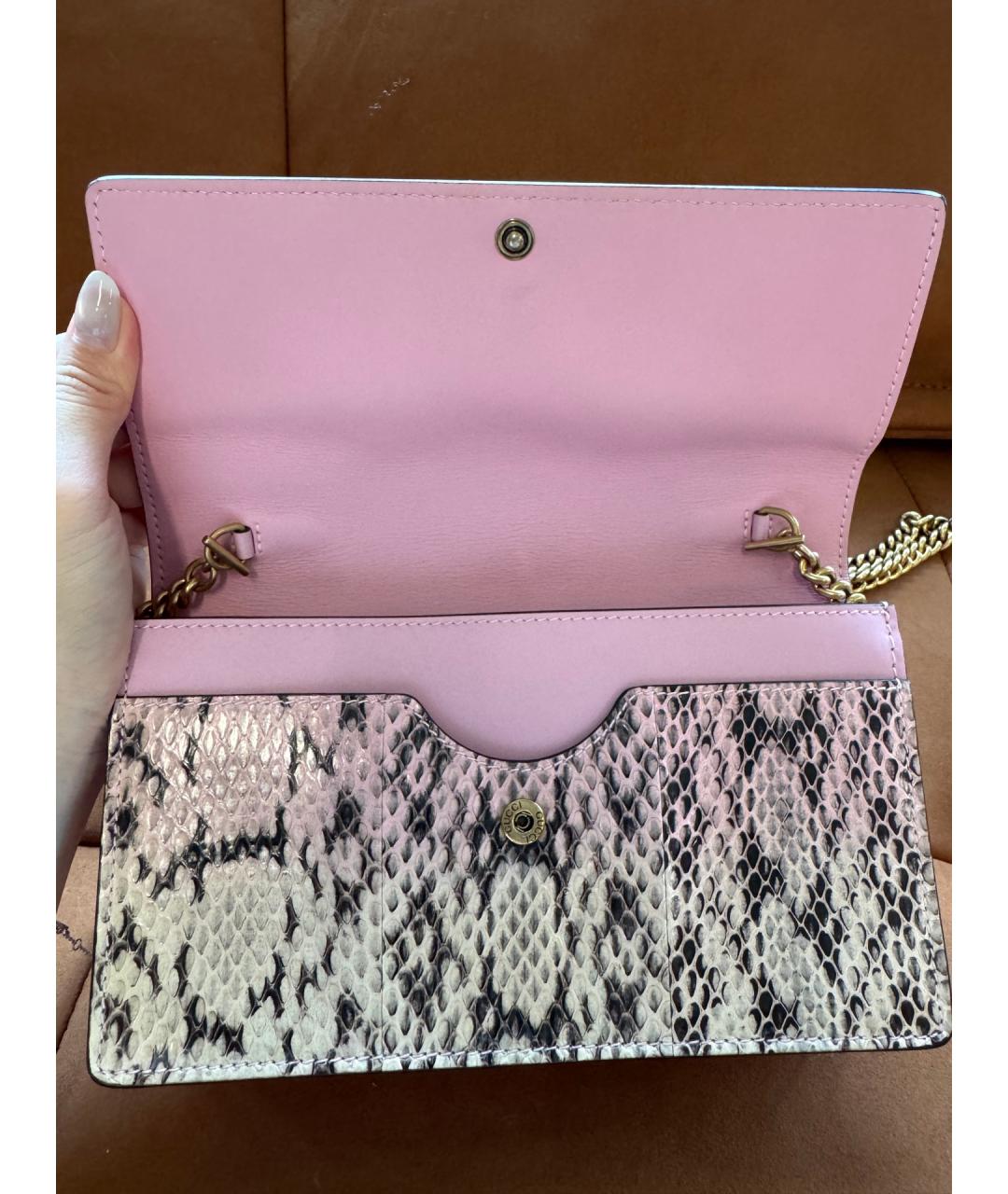GUCCI Бежевая кожаная сумка тоут, фото 8