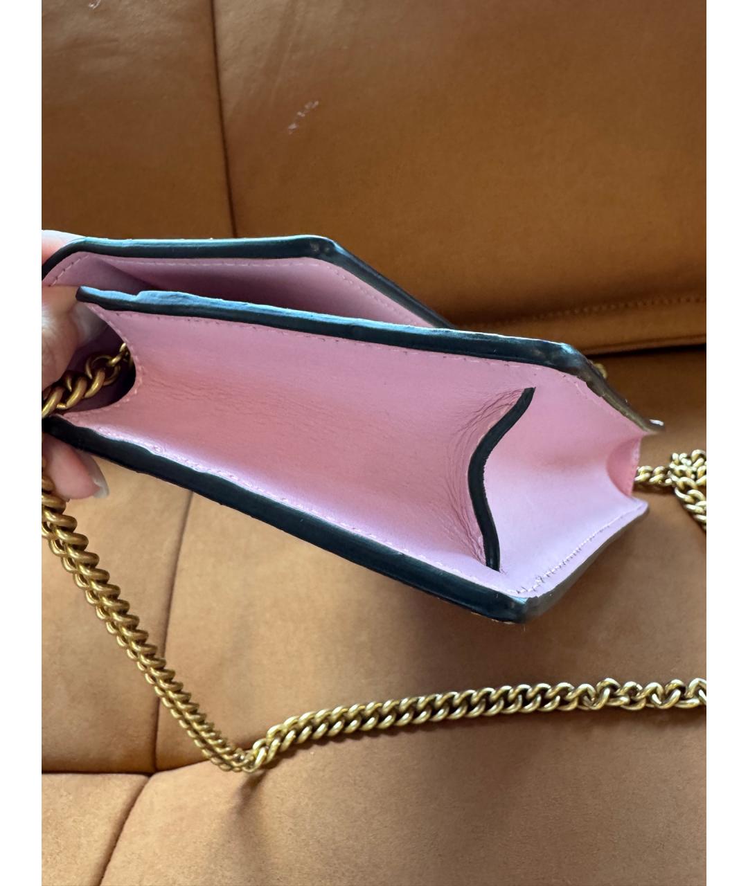 GUCCI Бежевая кожаная сумка тоут, фото 6