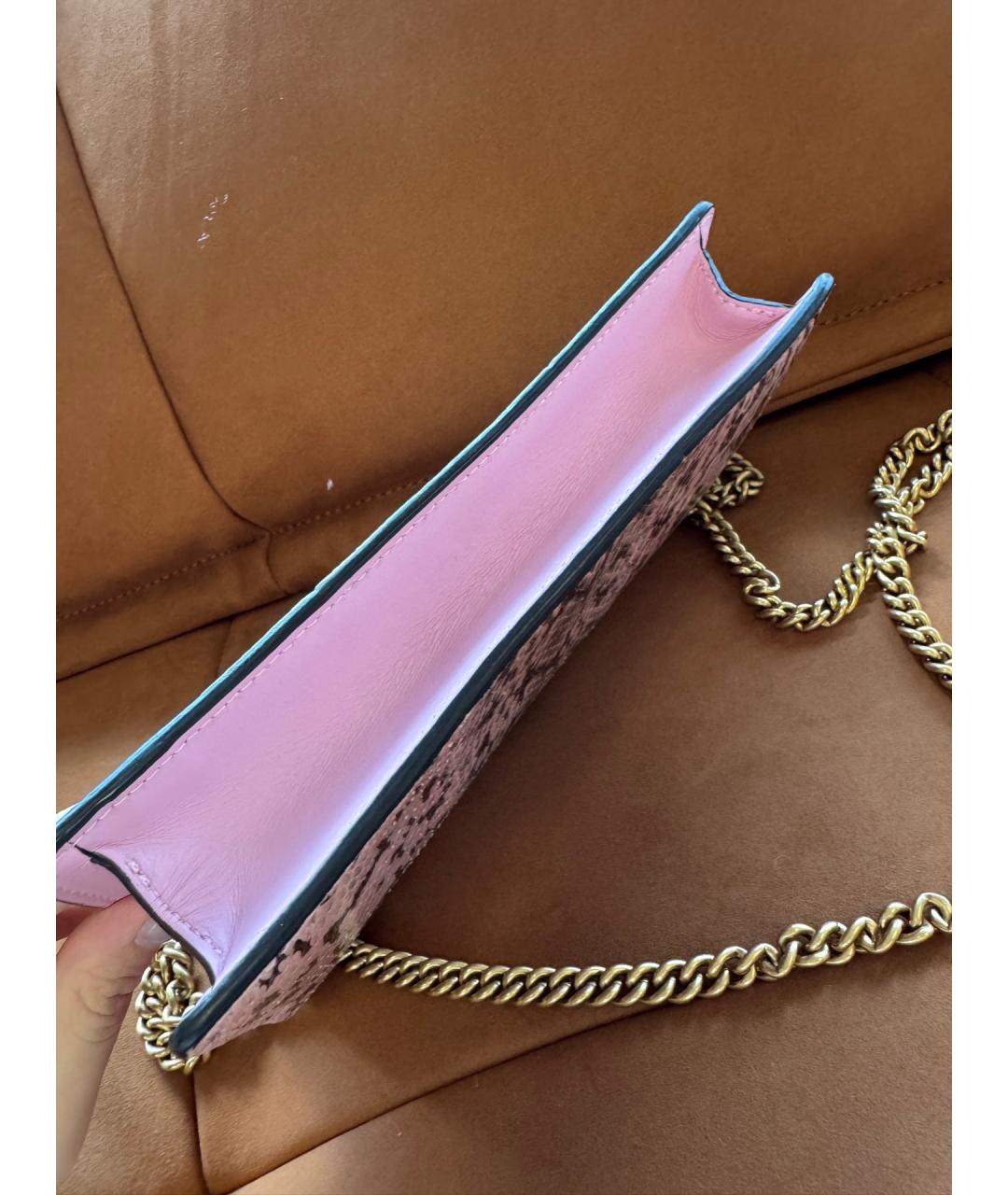 GUCCI Бежевая кожаная сумка тоут, фото 5