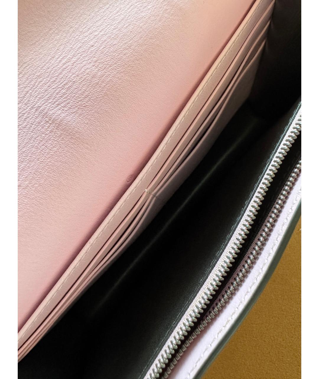GUCCI Бежевая кожаная сумка тоут, фото 9