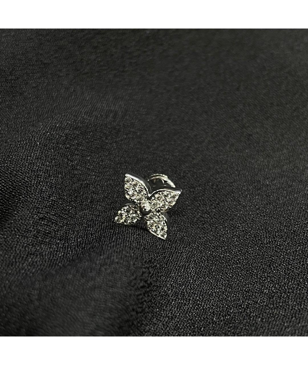 LOUIS VUITTON Серебряные серьги из белого золота, фото 6