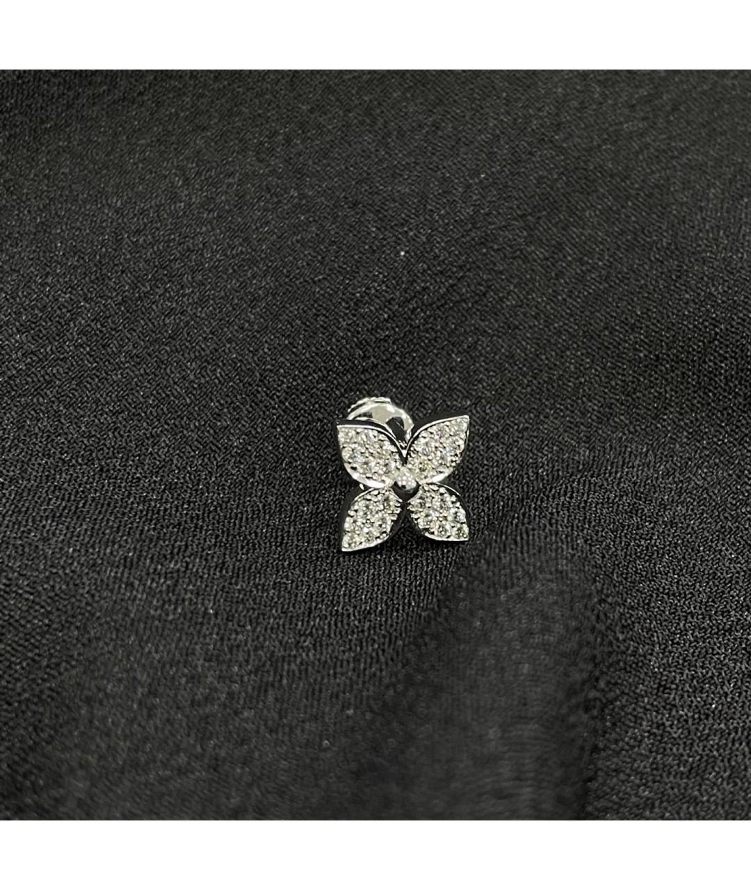 LOUIS VUITTON Серебряные серьги из белого золота, фото 3