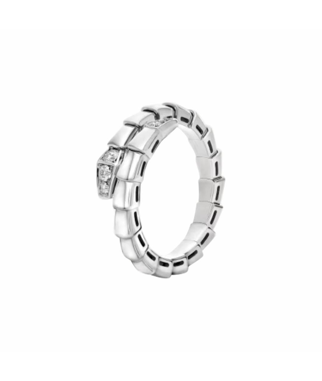 BVLGARI Серебряное кольцо из белого золота, фото 1
