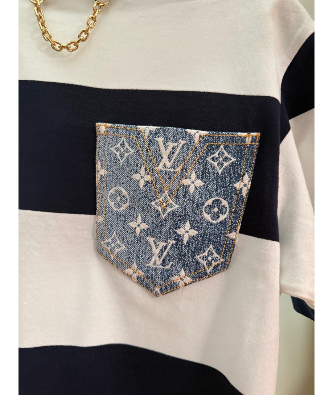LOUIS VUITTON Хлопковое повседневное платье, фото 4