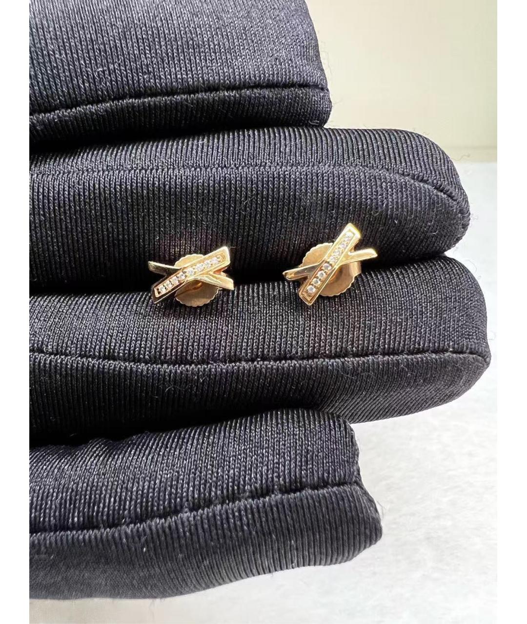 TIFFANY&CO Золотые серьги из розового золота, фото 2
