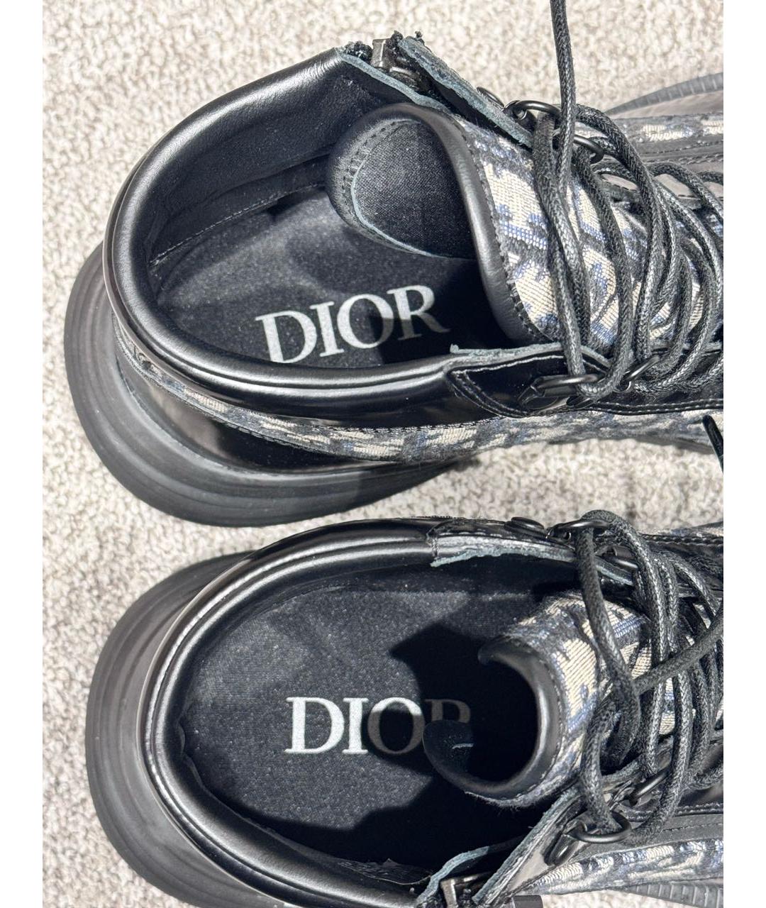 CHRISTIAN DIOR Мульти низкие ботинки, фото 3