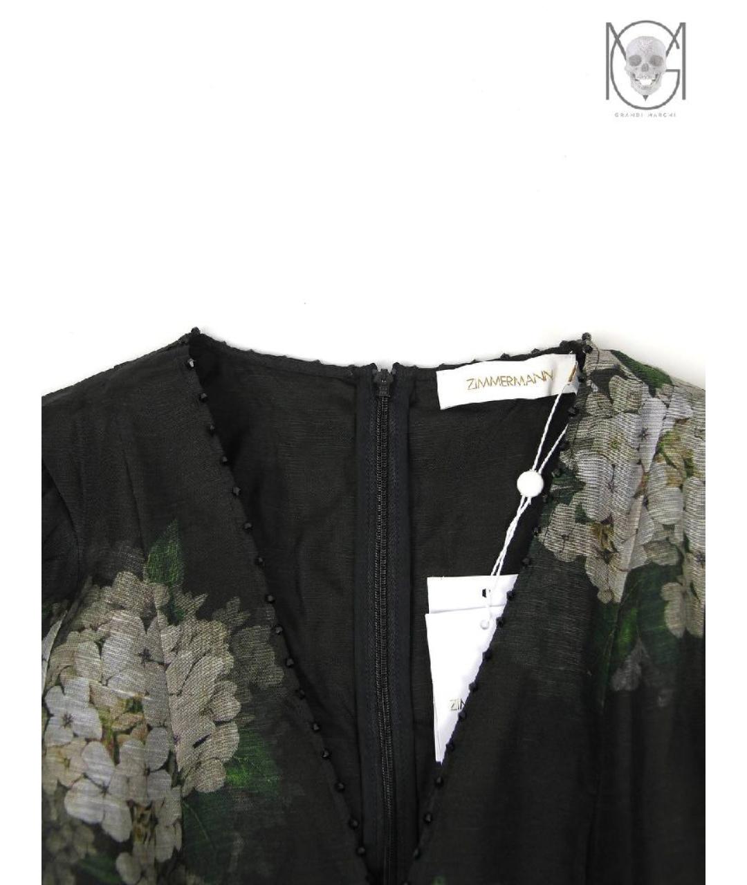ZIMMERMANN Черное платье, фото 3