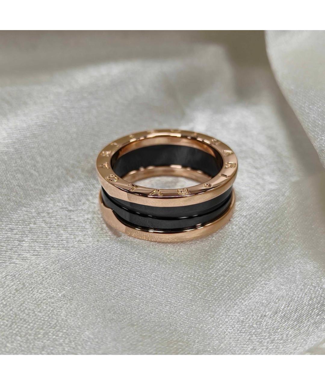 BVLGARI Черное керамическое кольцо, фото 4