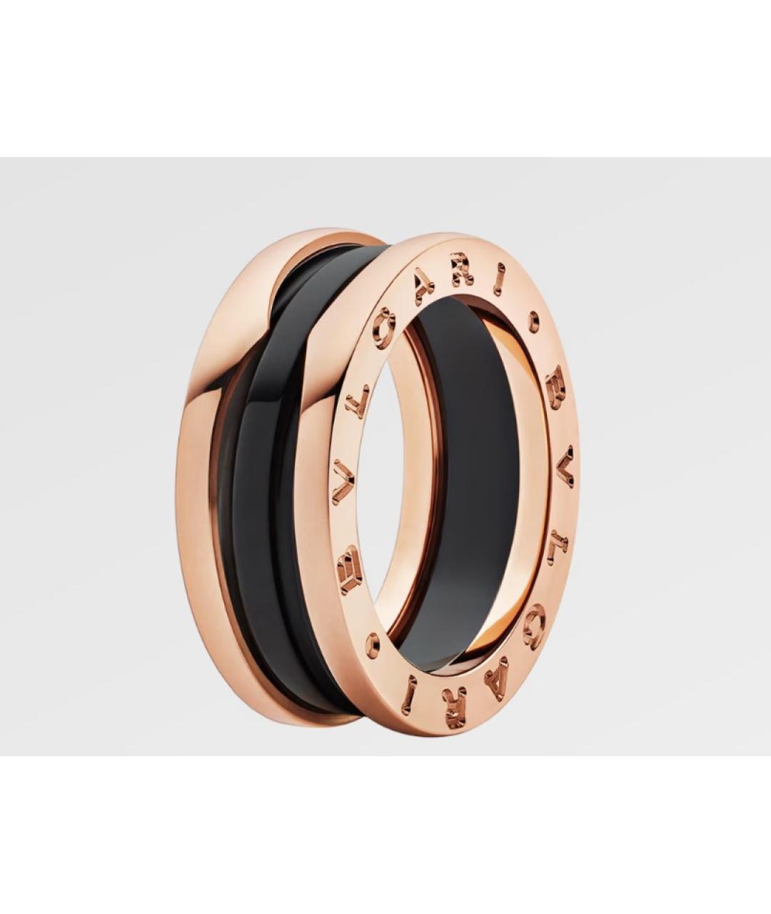 BVLGARI Черное керамическое кольцо, фото 5