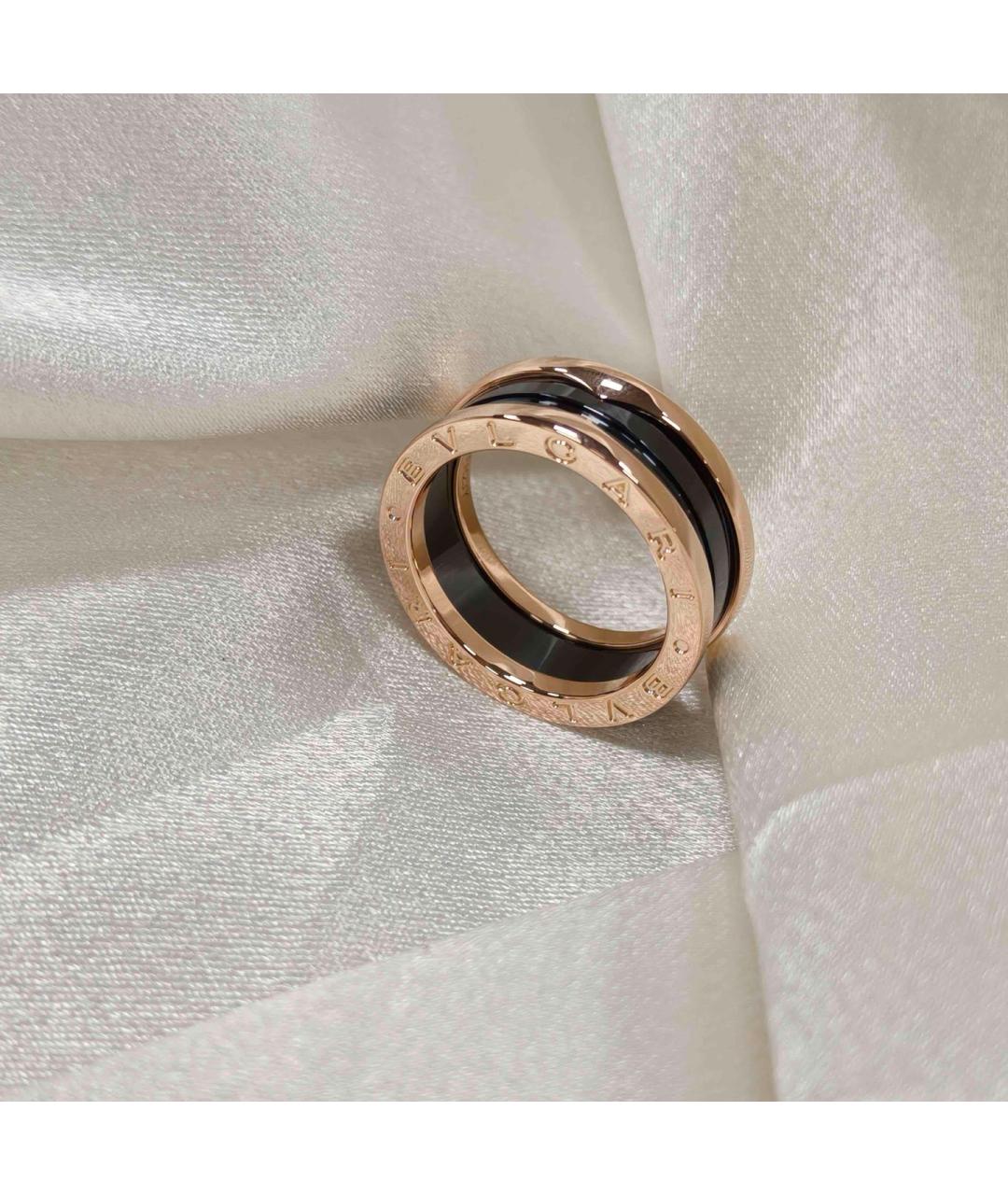 BVLGARI Черное керамическое кольцо, фото 3