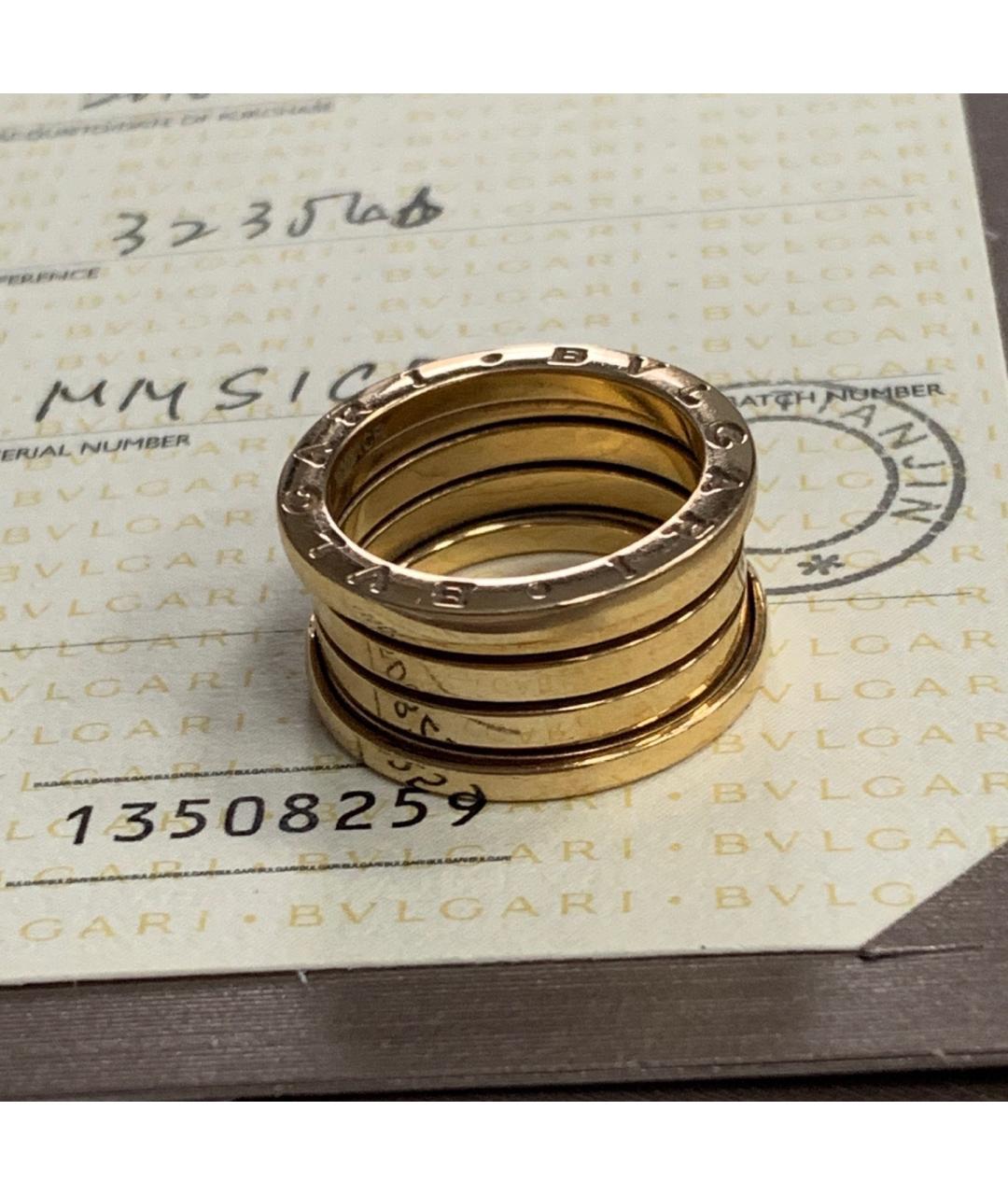 BVLGARI Золотое кольцо из желтого золота, фото 4